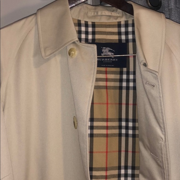 Burberry Jackets & Blazers - Men’s Authentic Burberry Jacket Raincoat